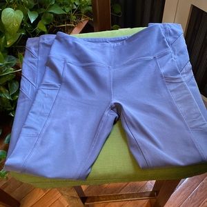 Mondetta leggings, purple, 7/8, size small